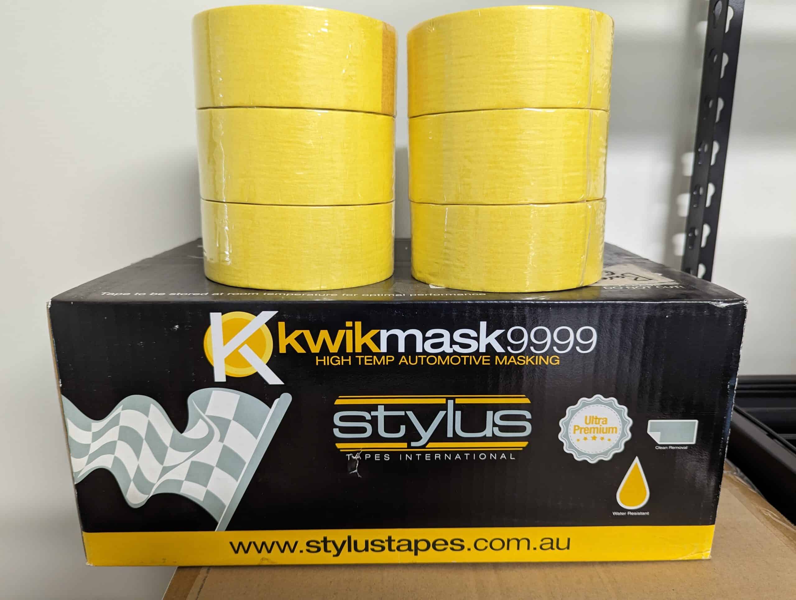 Yellow masking tape High-temperature
